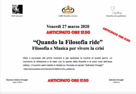 QUANDO LA FILOSOFIA RIDE